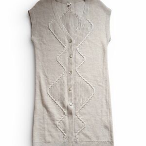 Anthropologie Pilcro Beige Knit Duster